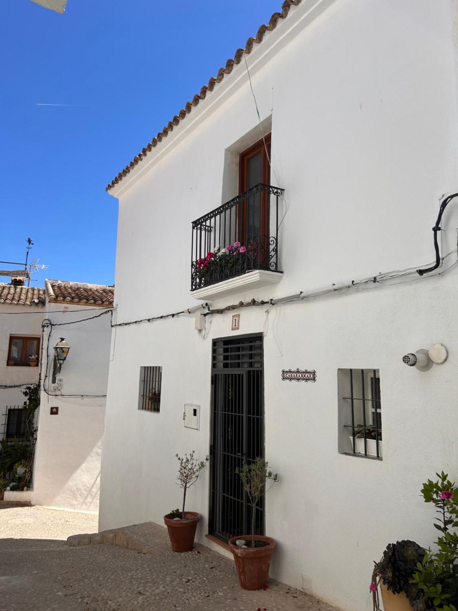 Casa Barman Casco Antiguo Y Vistas Al Mar Altea Exterior foto