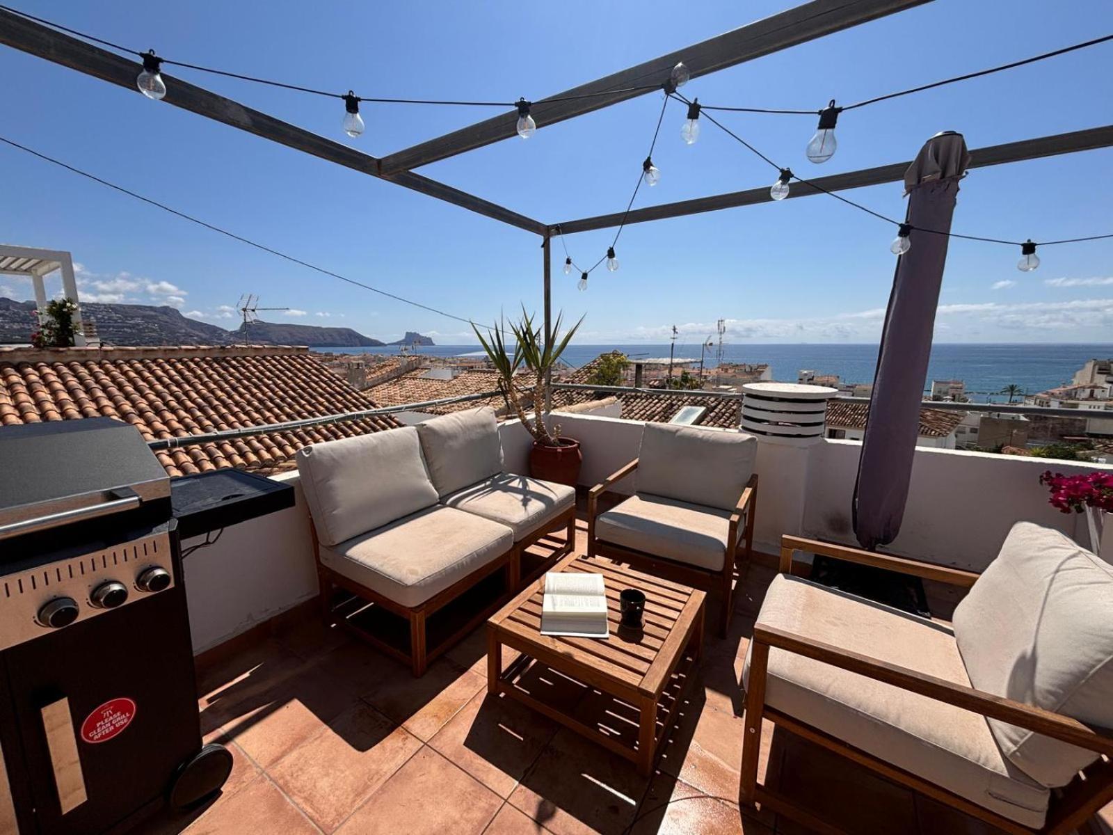 Casa Barman Casco Antiguo Y Vistas Al Mar Altea Exterior foto